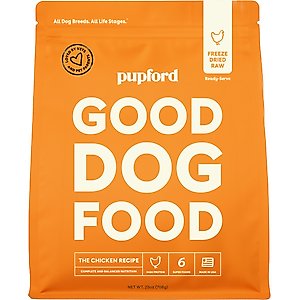 Pupford Good Dog Food Beef Recipe Freeze-Dried Dog Food