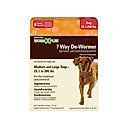 Sentry HC WormX Plus 7 Way Dewormer for Hookworms, Roundworm & Tapeworms for Medium & Large Breed Dogs, 6 count