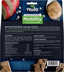 Nulo Functional Granola Mobility Dog Treats, 10-oz bag slide 2 of 9