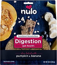 Nulo Functional Granola Digestion Dog Treats, 10-oz bag