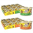 Wellness Complete Health Pate Chicken Entree + Turkey Formula Canned Cat Food