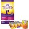 Show in main carousel: Wellness Complete Health Pate Chicken Entree Grain-Free Canned Cat Food, 12.5-oz, case of 12 + Wellness Complete Health Natural Grain-Free Salmon & Herring Dry Cat Food, 11.5-lb bag slide 1 of 9