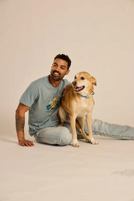 Show full view: LIFE IS GOOD Men's Best Things Golden Dock Crusher Tee, X-Large slide 4 of 5