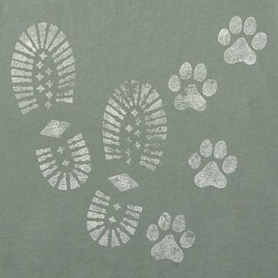 Show full view: LIFE IS GOOD Men's Trails & Tails Short Sleeve Crusher Tee, X-Large slide 2 of 4