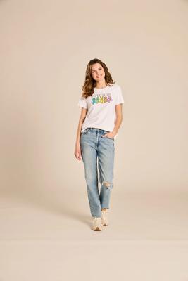 Show full view: LIFE IS GOOD Women's Grateful Dog Crusher Tee, XXX-Large slide 5 of 5