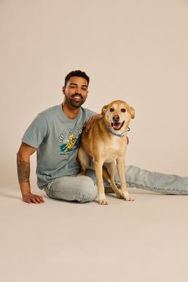 Show full view: LIFE IS GOOD Men's Best Things Golden Dock Crusher Tee, X-Large slide 5 of 5