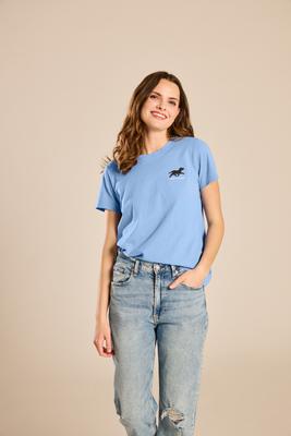 Show full view: LIFE IS GOOD Women's Black Lab Retrievin' Crusher Tee, X-Small slide 3 of 5