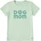 Show in main carousel: LIFE IS GOOD Women's Dog Mom Paw Short Sleeve Crusher Tee, XX-Large slide 1 of 6