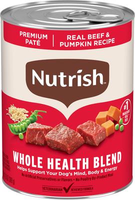 Show full view: Rachael Ray Nutrish Real Chicken & Apple + Real Beef & Pumpkin Canned Dog Food slide 6 of 9