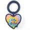 Show in main carousel: LIFE IS GOOD Vintage Tie Dye Heart Jumbo Oxford & Spike Dog Toy slide 1 of 2