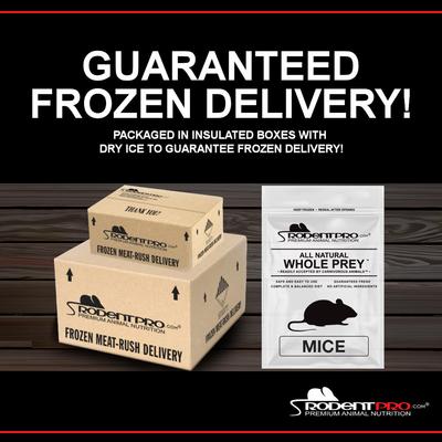 Show full view: Rodent Pro Frozen Reptile Food, Medium Mice, 50 count slide 3 of 5
