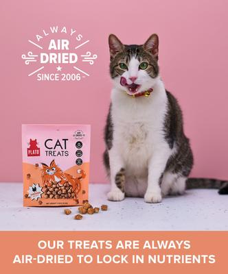 Show full view: Plato Air-Dried Cat Treats Chicken Recipe, 2.5-oz slide 4 of 9