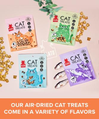 Show full view: Plato Air-Dried Cat Treats Chicken Recipe, 2.5-oz slide 8 of 9