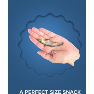 Plato Wild Caught Baltic Sprat Dog Treats, 3-oz bag