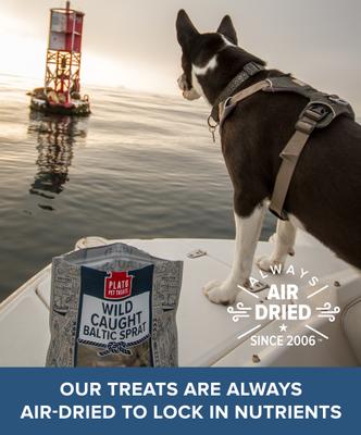 Show full view: Plato Wild Caught Baltic Sprat Dehydrated Dog Treats, 7.5-oz bag slide 4 of 8