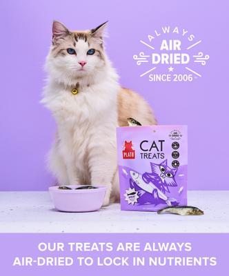 Show full view: Plato Air-Dried Cat Treats Baltic Sprat, 1.5-oz slide 4 of 10