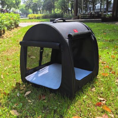 Show full view: One for Pets Folding Fabric Portable Dog Kennel, Black slide 8 of 12