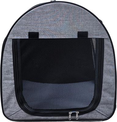 Show full view: One for Pets Folding Fabric Portable Dog Kennel, Gray slide 7 of 11