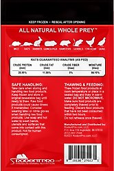 Rodent Pro Frozen Reptile Food, X-Large Rats, 3 count slide 2 of 5