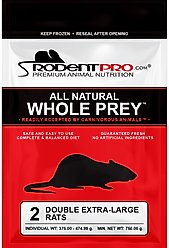 Rodent Pro Frozen Reptile Food, XX-Large Rats, 2 count