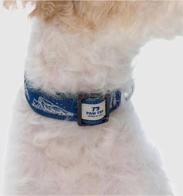 Show full view: PawTrk EverBark Dog Collar, Ocean Blue, Large slide 7 of 8