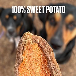 Nom Nom Sweet Potato Chews Dehydrated Dog Treats, 6-oz pouch slide 2 of 6