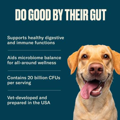 Show full view: Nom Nom Probiotic Support Full Spectrum Digestive Health Powder Supplement Dog Food Topper, 2.12-oz jar slide 6 of 10