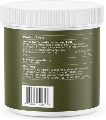 Show full view: Nom Nom Probiotic Support GI Targeted Digestive Health Powder Supplement Dog Food Topper, 2.12-oz jar slide 3 of 10