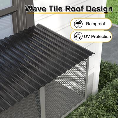 Show full view: LovMor Wooden Cat Window Perch, LightGrey slide 3 of 8