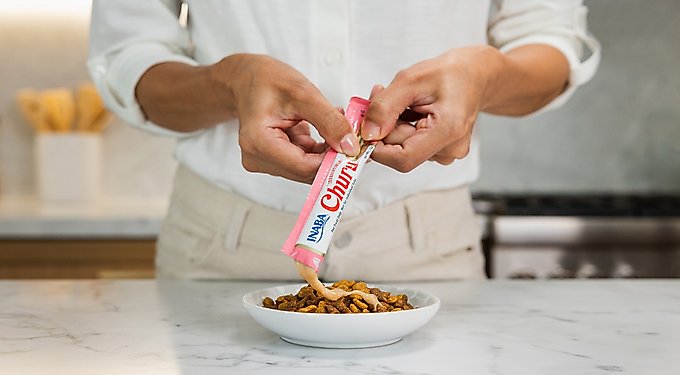 Inaba Churu Chicken Variety Creamy Puree Grain-Free Lickable Cat Treats