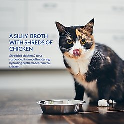 Inaba Churu for Senior 10+ Chicken & Tuna Broth Cat Lickable Treats, 1.4-oz pouch, 12 count slide 2 of 7