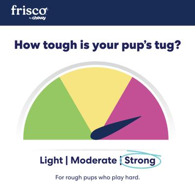 Show full view: Frisco Dual Handle Tug Tough Rubber Dog Toy, Medium/Large slide 7 of 10