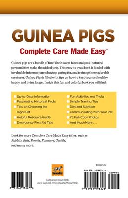 Show full view: Complete Care Made Easy: Guinea Pigs slide 4 of 4