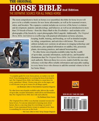 Show full view: The Original Horse Bible, 2nd Edition, hardcover slide 4 of 4