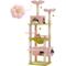 Show in main carousel: PAWZ Road 72-in Flower Large Hammock Fleece Cat Tree & Condo, Large, Pink slide 1 of 11