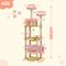 Show in main carousel: PAWZ Road 72-in Flower Large Hammock Fleece Cat Tree & Condo, Large, Pink slide 4 of 11