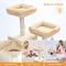 Show in main carousel: PAWZ Road 72-in Large Hammock Fleece Cat Tree & Condo, Large, Beige slide 7 of 12