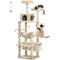 Show in main carousel: PAWZ Road 72-in Large Hammock Fleece Cat Tree & Condo, Large, Beige slide 1 of 12