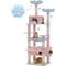 Show in main carousel: PAWZ Road 72-in Flower Large Hammock Fleece Cat Tree & Condo, Large, Blue slide 1 of 9