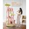 Show in main carousel: PAWZ Road 71-in Large Hammock Polyester Cat Tree & Condo, X-Large, Pink slide 6 of 9