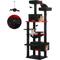 Show in main carousel: PAWZ Road 72-in Gothic Large Hammock Fleece Cat Tree & Condo, Black, Large slide 1 of 9