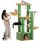 Show in main carousel: PAWZ Road 67-in Large Hammock Polyester Cat Tree & Condo, Large, Green slide 1 of 10