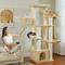 Show in main carousel: PAWZ Road 67-in Large Hammock Polyester Cat Tree & Condo, Large, Beige slide 2 of 10