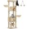 Show in main carousel: PAWZ Road 71-in Large Perch Fleece Cat Tree & Condo, Beige slide 1 of 9