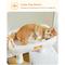 Show in main carousel: PAWZ Road 45.7-in Large Hammock Polyester Cat Tree & Condo, Medium, White slide 6 of 10