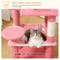 Show in main carousel: PAWZ Road 45.7-in Large Hammock Polyester Cat Tree & Condo, Medium, Pink slide 4 of 12