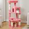 Show in main carousel: PAWZ Road 45.7-in Large Hammock Polyester Cat Tree & Condo, Medium, Pink slide 1 of 12