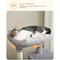 Show in main carousel: PAWZ Road 45.7-in Large Hammock Polyester Cat Tree & Condo, Medium, Gray slide 6 of 11