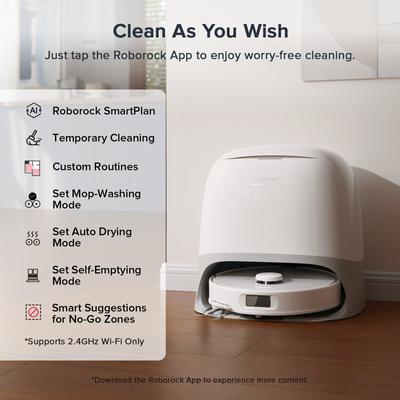 Show full view: Roborock QrevoCurv S5X Vacuum & Mop slide 8 of 9