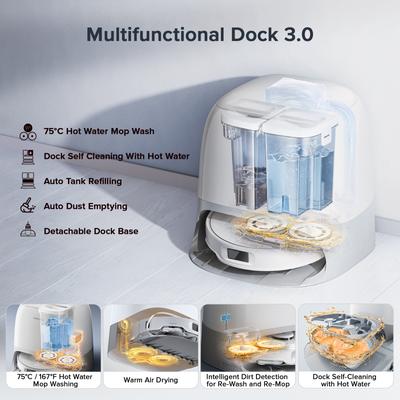 Show full view: Roborock QrevoCurv S5X Vacuum & Mop slide 2 of 9